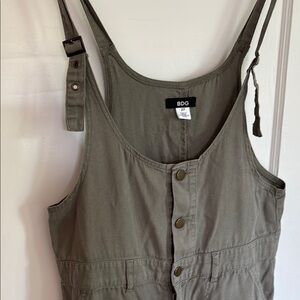 Women's Olive Jumpsuit